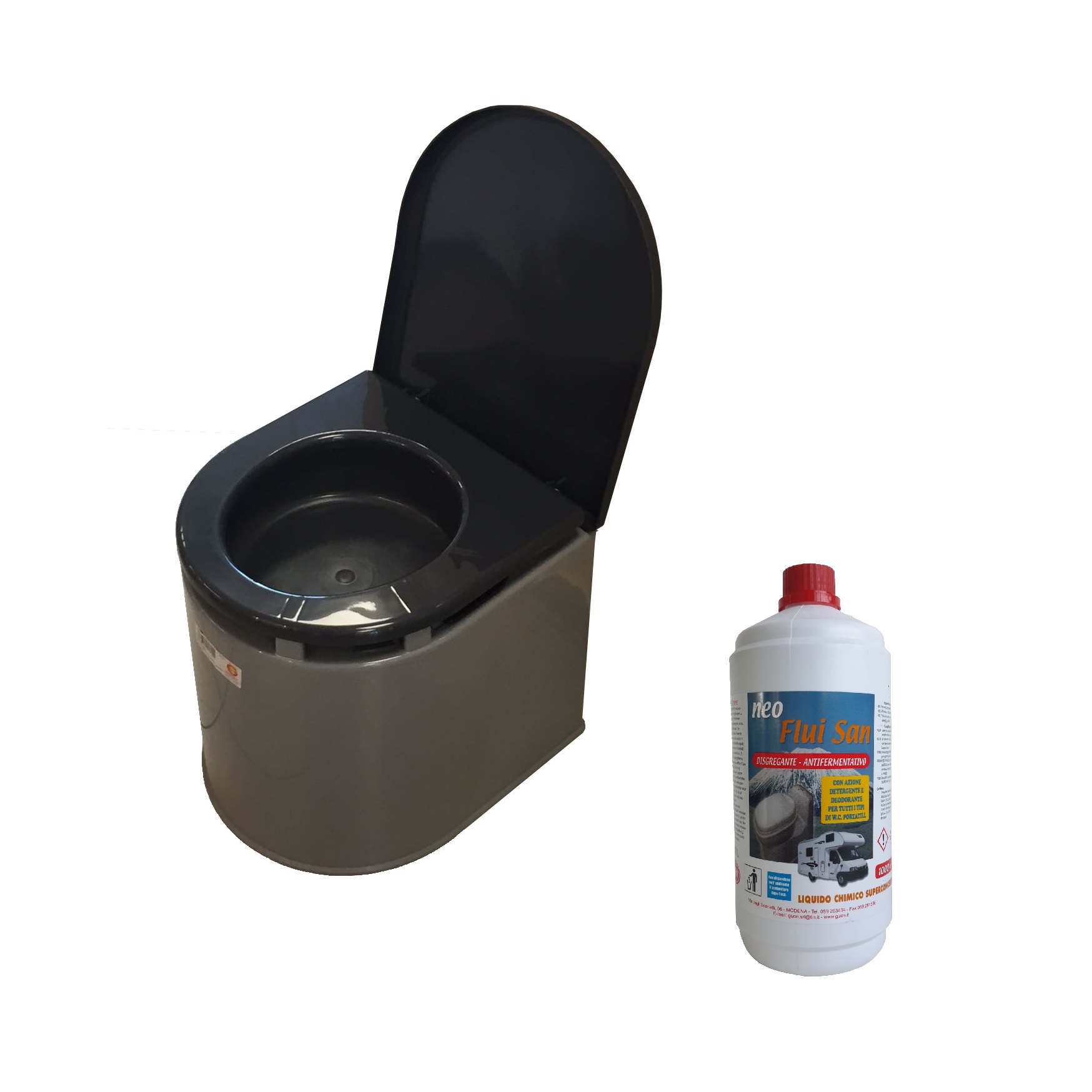 WC Portatile Camper+ Liquido Disgregante - Ortopedia24